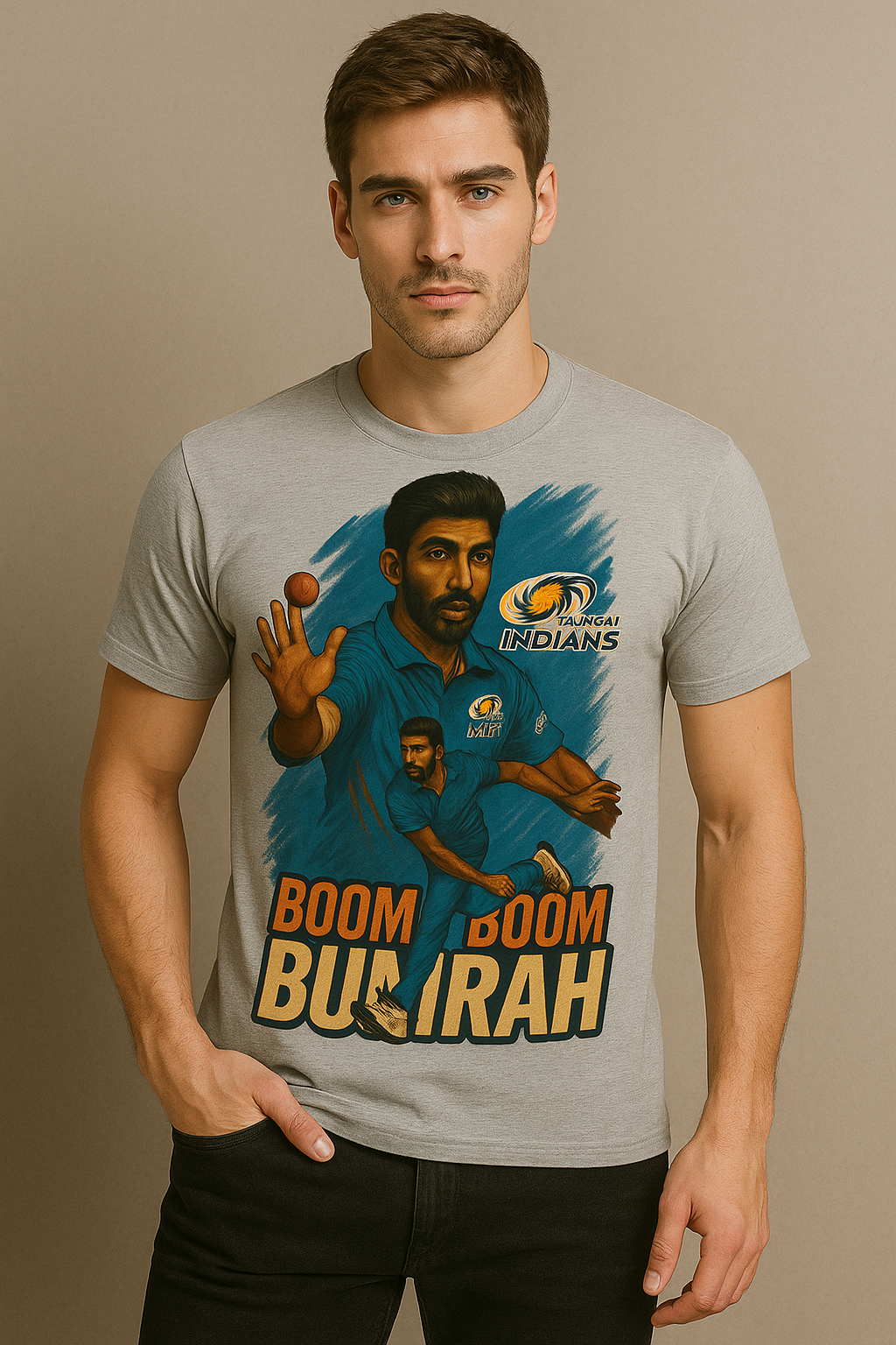 Bumrah Special Classic Half Sleeve T-Shirt
